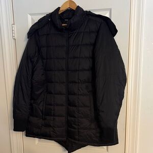 Swiss Tech Women's Black Puffer Jacket